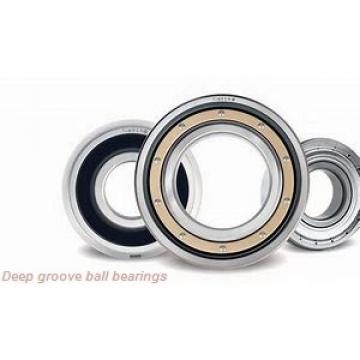 90 mm x 190 mm x 43 mm  NKE 6318-2Z deep groove ball bearings